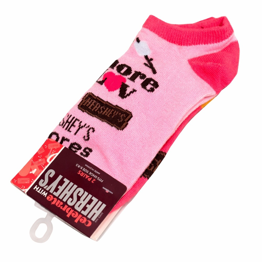 Hersheys Branded Women’s Socks NWT Size 5-9.5
